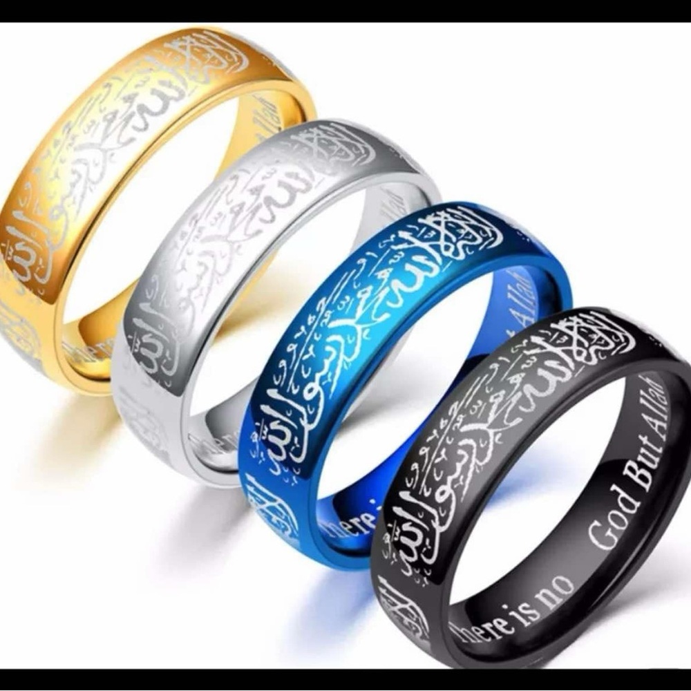 Stainless Steel Ring 8mm and 6mm Women Men